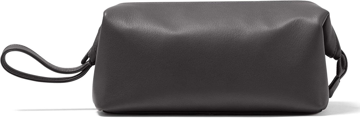 Leatherology Black Onyx Framed Toiletry Bag -
