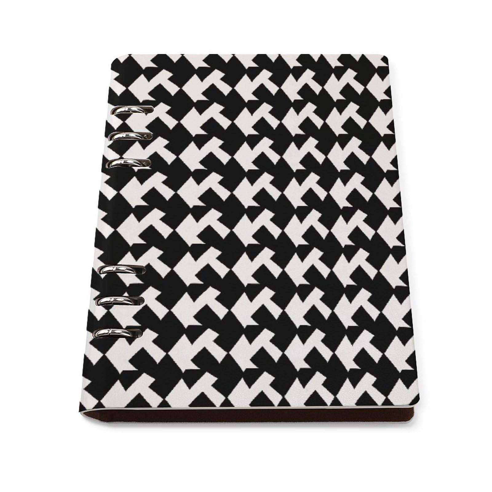 Cuaderno de 6 anillas A5 plano con cubierta duradera recargable 8