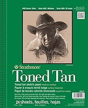 Strathmore Toned Tan Sketch Pad 11X14