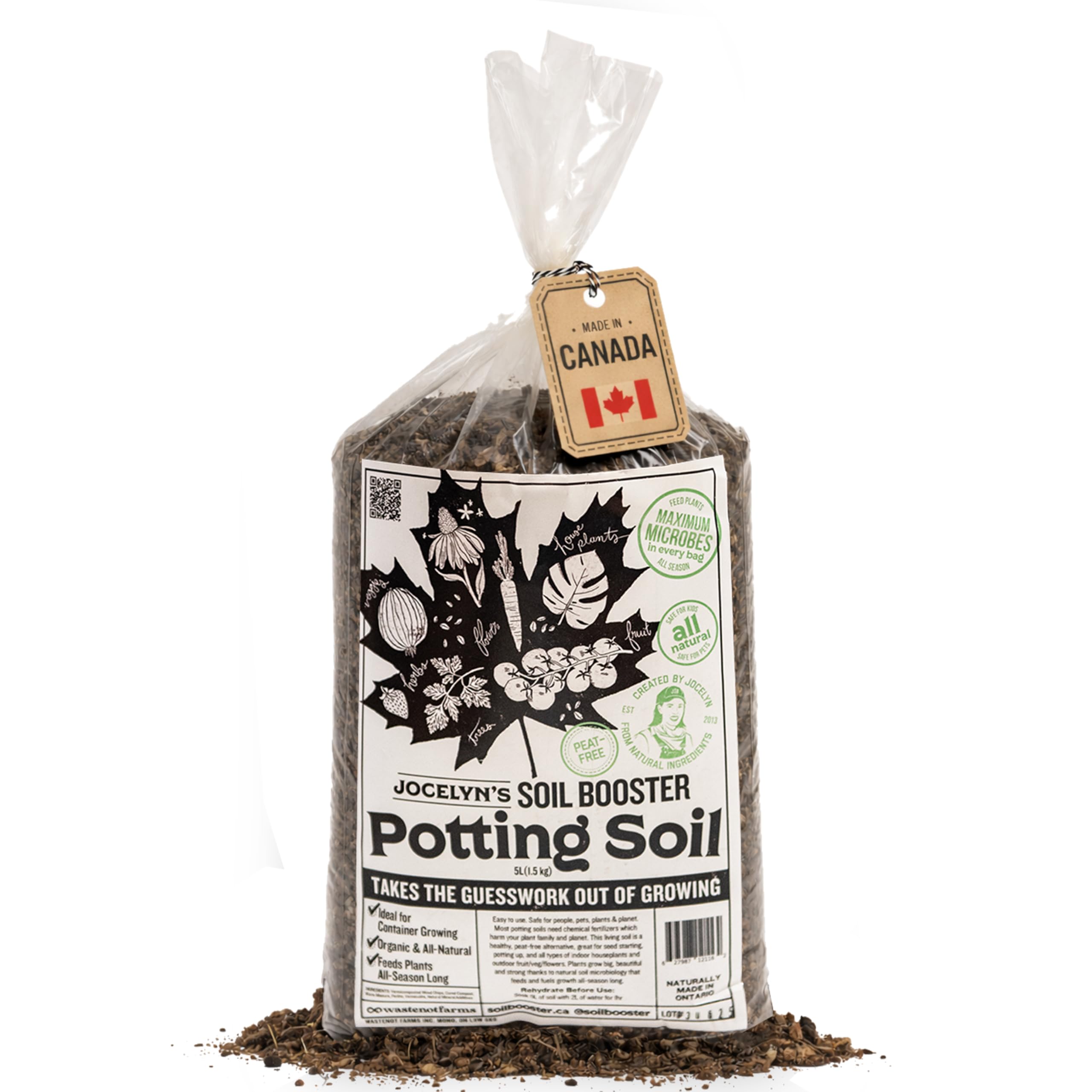 Jocelyn's Peat Free Potting Soil