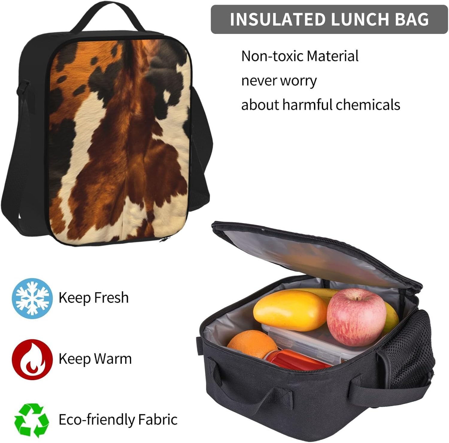 3 in1 Travel Laptop Backpack with Lunch Bag and Pencil Case Casual Daypack image 5