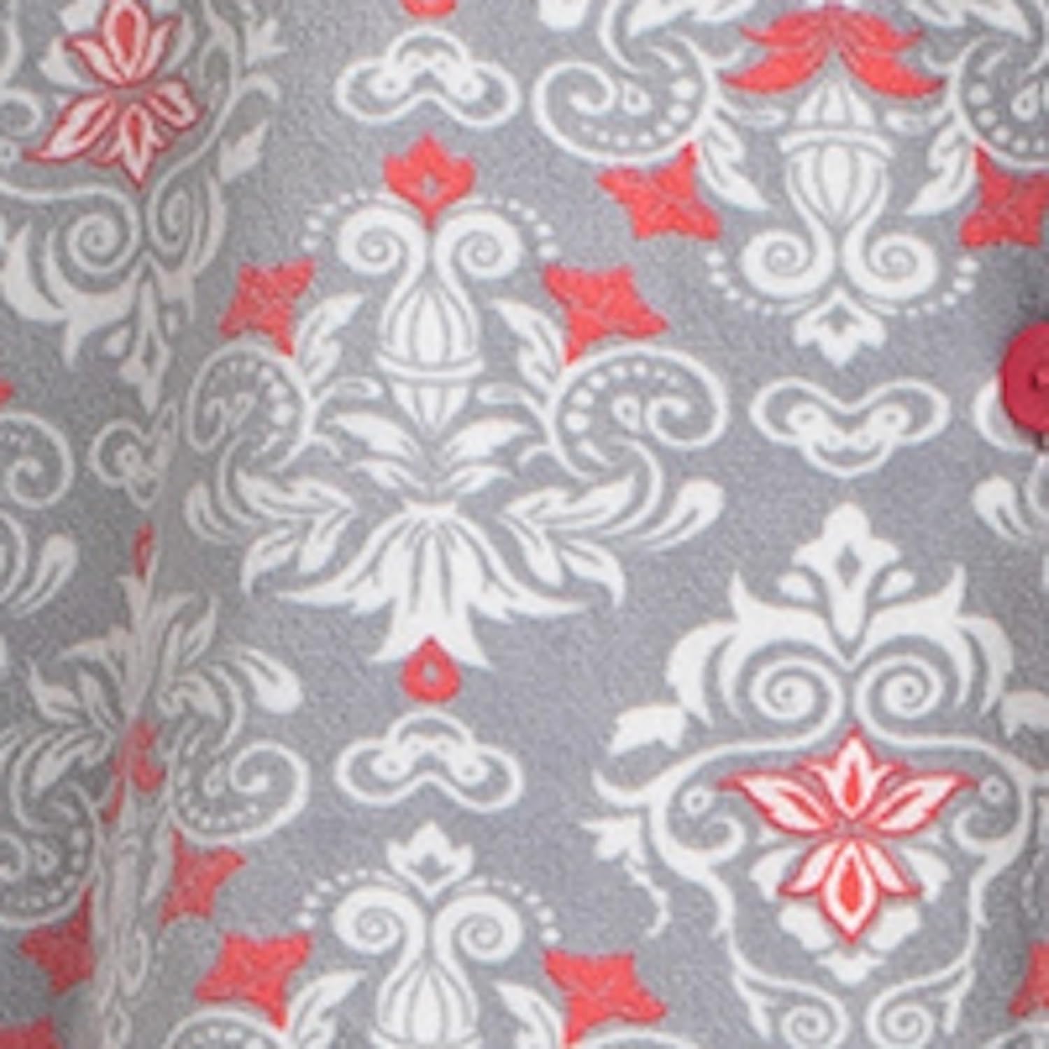 MUK LUKS Women's 2 Piece Pajama Set - Silky Veluor Button Down Top and Pajama Pants, Lovely Gems, Pijamas de Mujer - Image 4