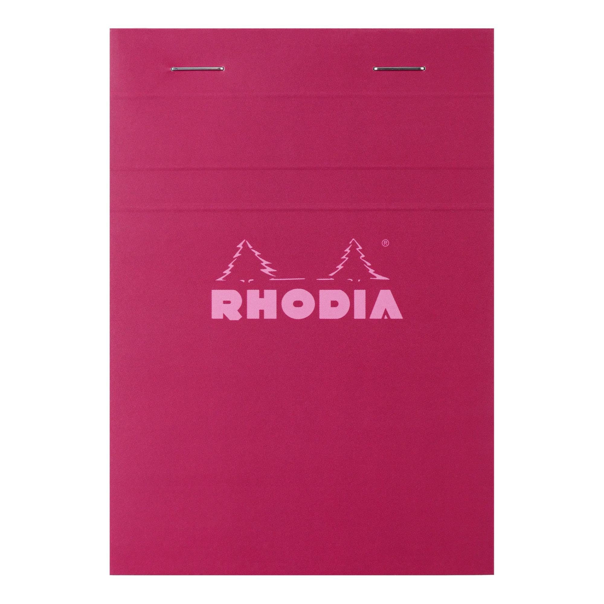 Rhodia bloc agrafé COULEURS N13 cuadriculado 5/5 pack 10 libretas microperforadas 7