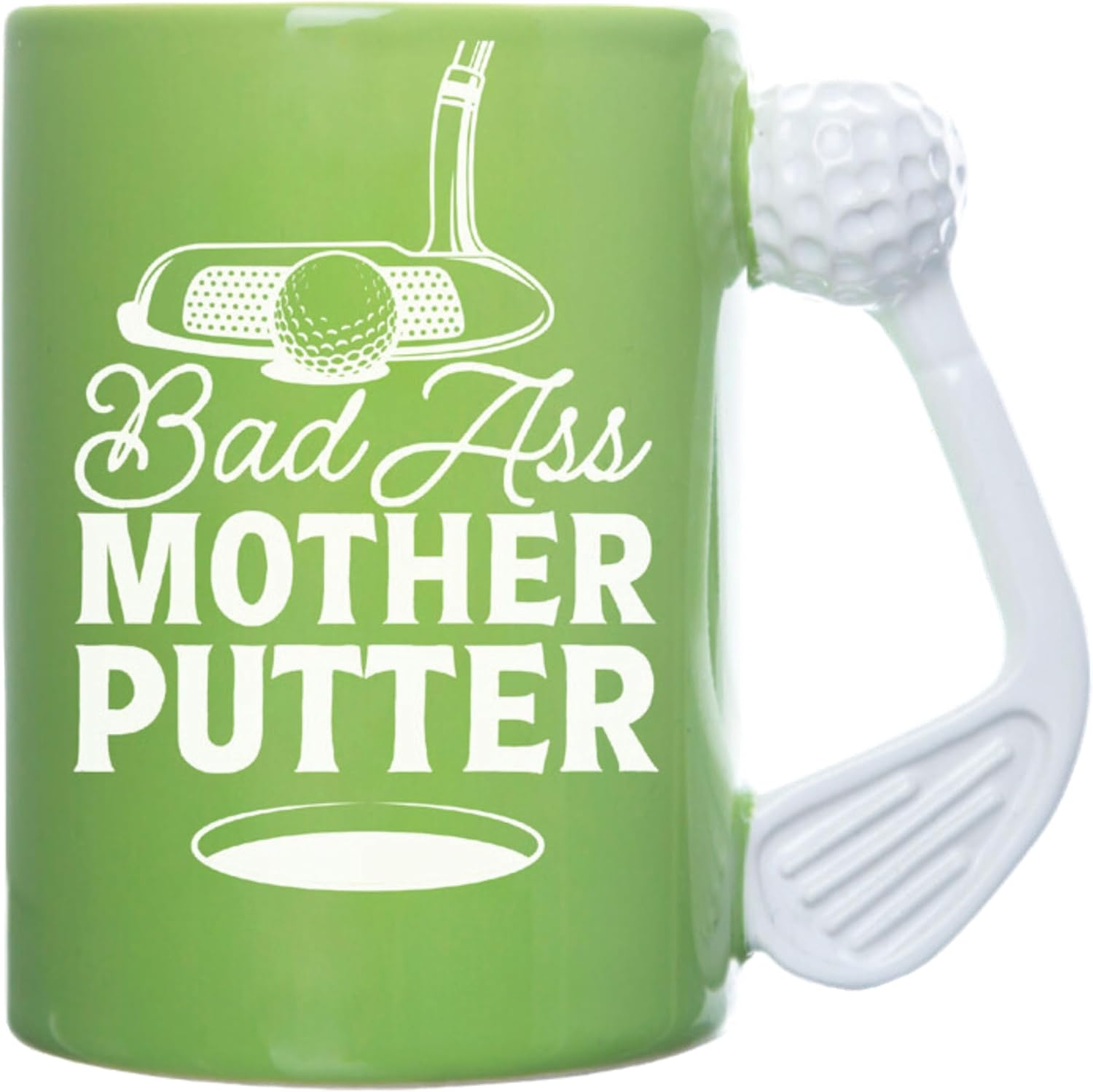 Boxer Gifts 'It Takes A Lot Of Balls To Golf Like I Do' Unique Golf Mug | Gag & Joke Gifts For Golfers - Funny Golf Gifts For Men Dad Women | Novelty Club Shaped Handle