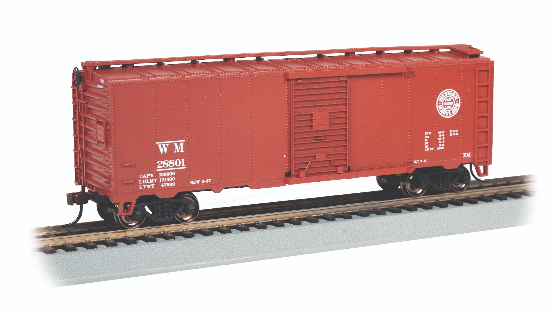 Amazon.com: Bachmann Trains - 40' STEAM ERA Box CAR - Western