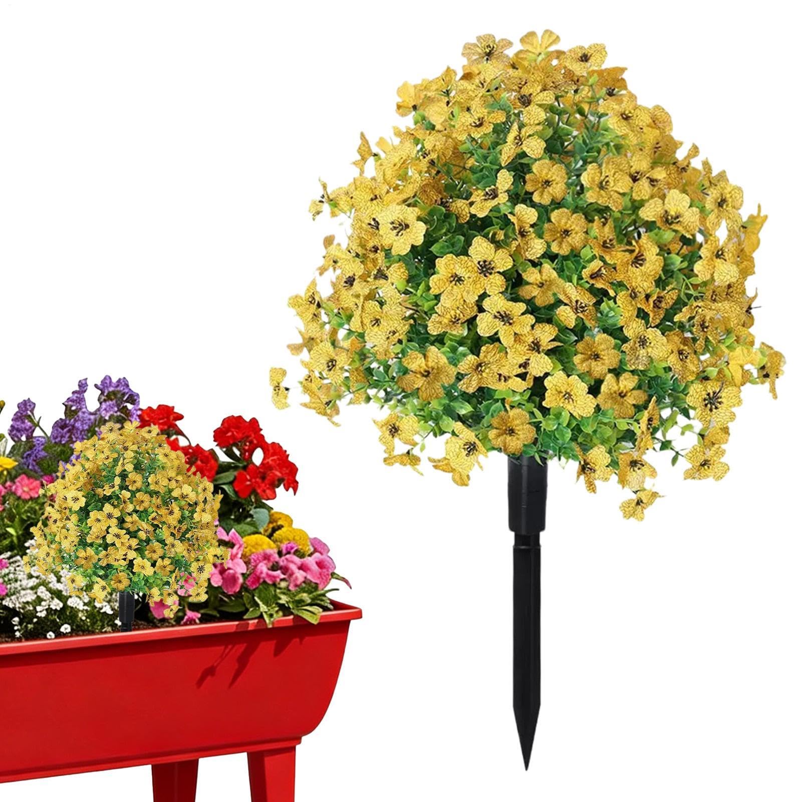 Fleurs artificielles pour porche et décoration mariage de printemps