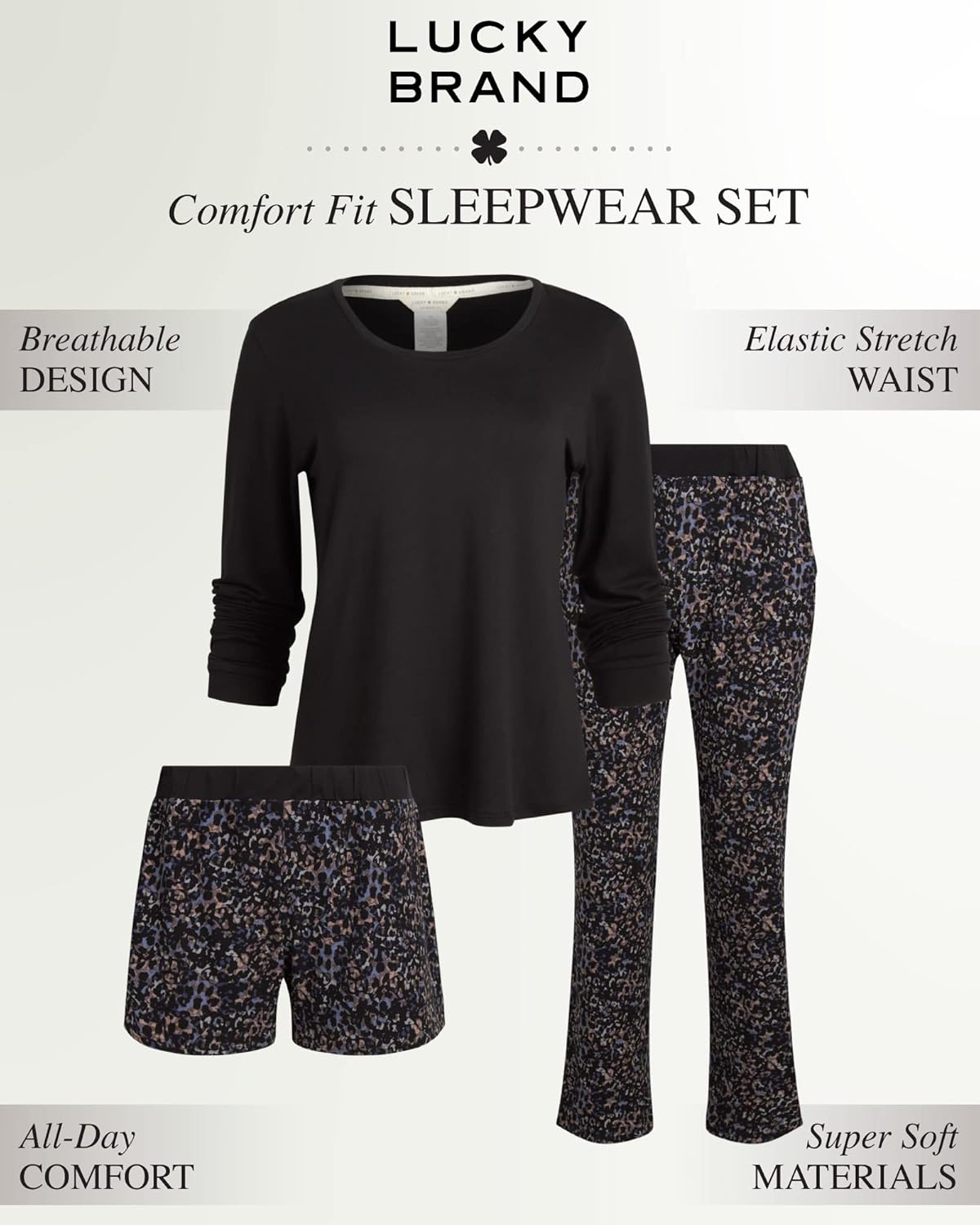 Lucky Brand Women's Pajama Set 3Piece - Image 2