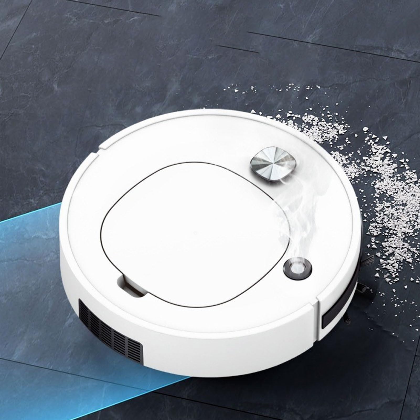 Fafeicy Robot Aspirapolvere e Lavapavimenti Combinato, Aspirazione Forte,