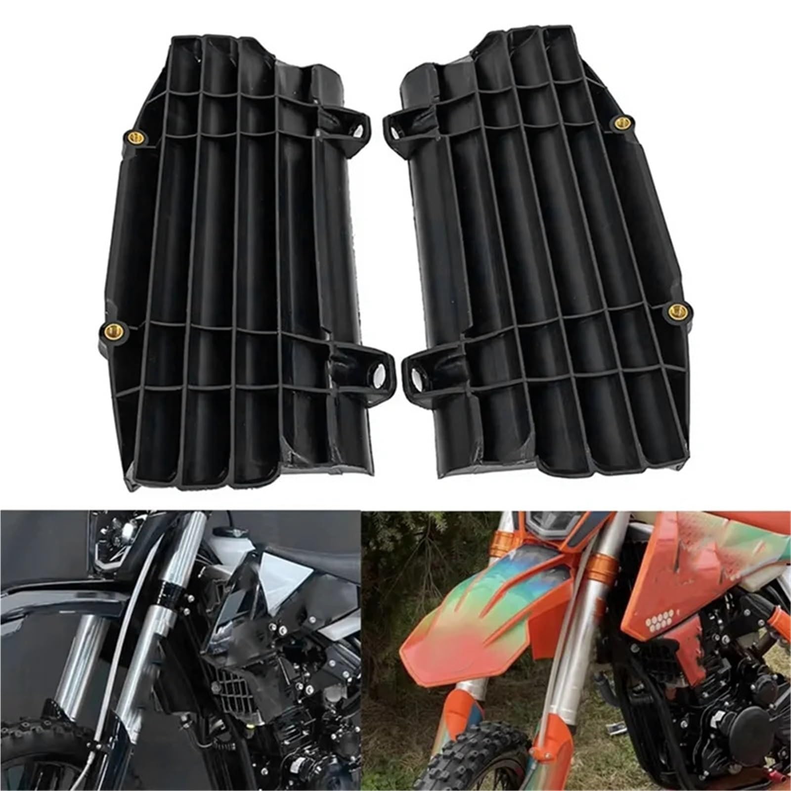 Kühlerschutzgitter Kühlerschutz für Motorräder Luftabweiser, Wassertank, Luftabweiser, Kühlergrill, passend für K16 passend für GASGAS, Motorrad-Schutzhülle