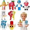 8Pcs Steal A Brainrot Action Figures, Cute Collectible Toys Premium ABS Movable Figures Funny Collectible Figures for Kids & Adults Creative Desk Decorations Gifts for Fans Friends