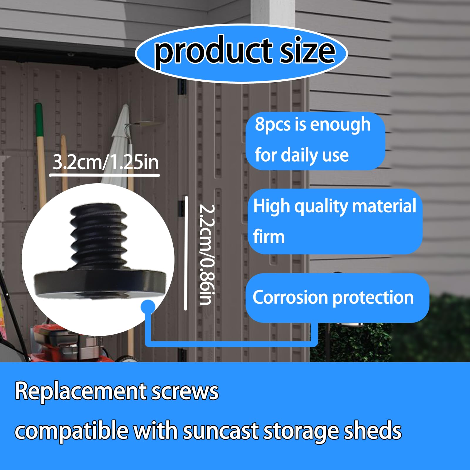 Suncast Easy Bolt Replacement