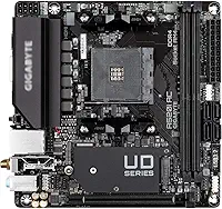 Placa-Mãe Mini-ITX A520I AC - AM4 com Wi-Fi, Bluetooth, NVMe M.2 e Saídas de Vídeo
