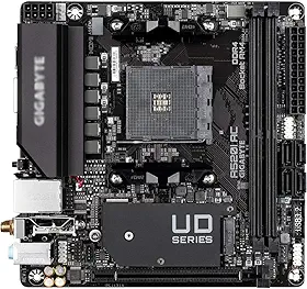 Placa-Mãe Mini-ITX A520I AC - AM4 com Wi-Fi, Bluetooth, NVMe M.2 e Saídas de Vídeo