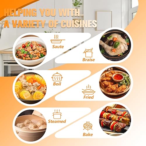 Miniatura 6 de WB30T10132 WB30T10128 Element Radiant 8 pulgadas de repuesto para estufa GE Oven Range Stove Reemplazo 1536600 AP4416172 AH2321566 EA2321566