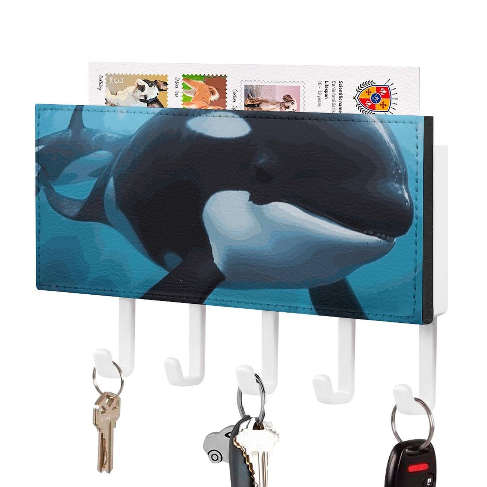 Décoration murale rustique porte-clés pour une maison accueillante