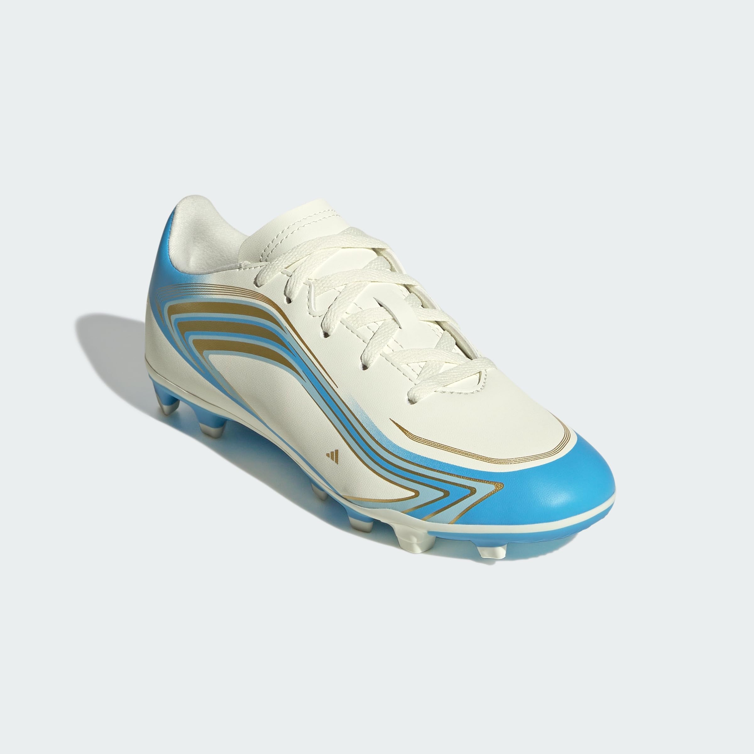 adidas Kids Scarpa da Calcio F50 Messi Club Terreni Naturali compatti/multiterreno per Bambini e Bambine