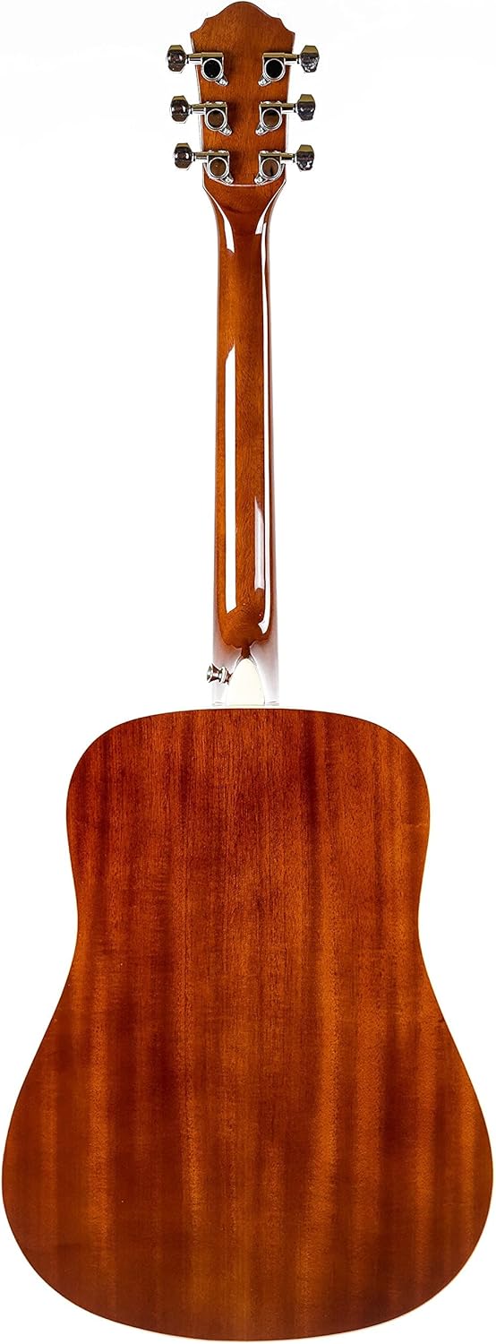 Oscar Schmidt OG5 3/4-Size Kids Acoustic Guitar Learn-to-Play - Flame Yellow Sunburst