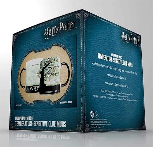 Miniatura 4 de Morphing Mugs Harry Potter - Snape - After All This Time - Always - Taza sensible al calor de 11 onzas - Taza de cerámica que cambia de color para