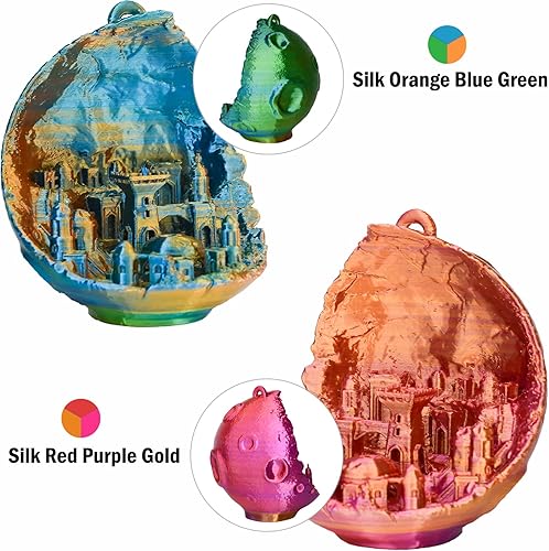 Miniatura 10 de OVV3D - Paquete de filamentos de madera para impresora 3D, filamento PLA de madera de 0.069 in, filamento de madera más del 30% de fibra de madera