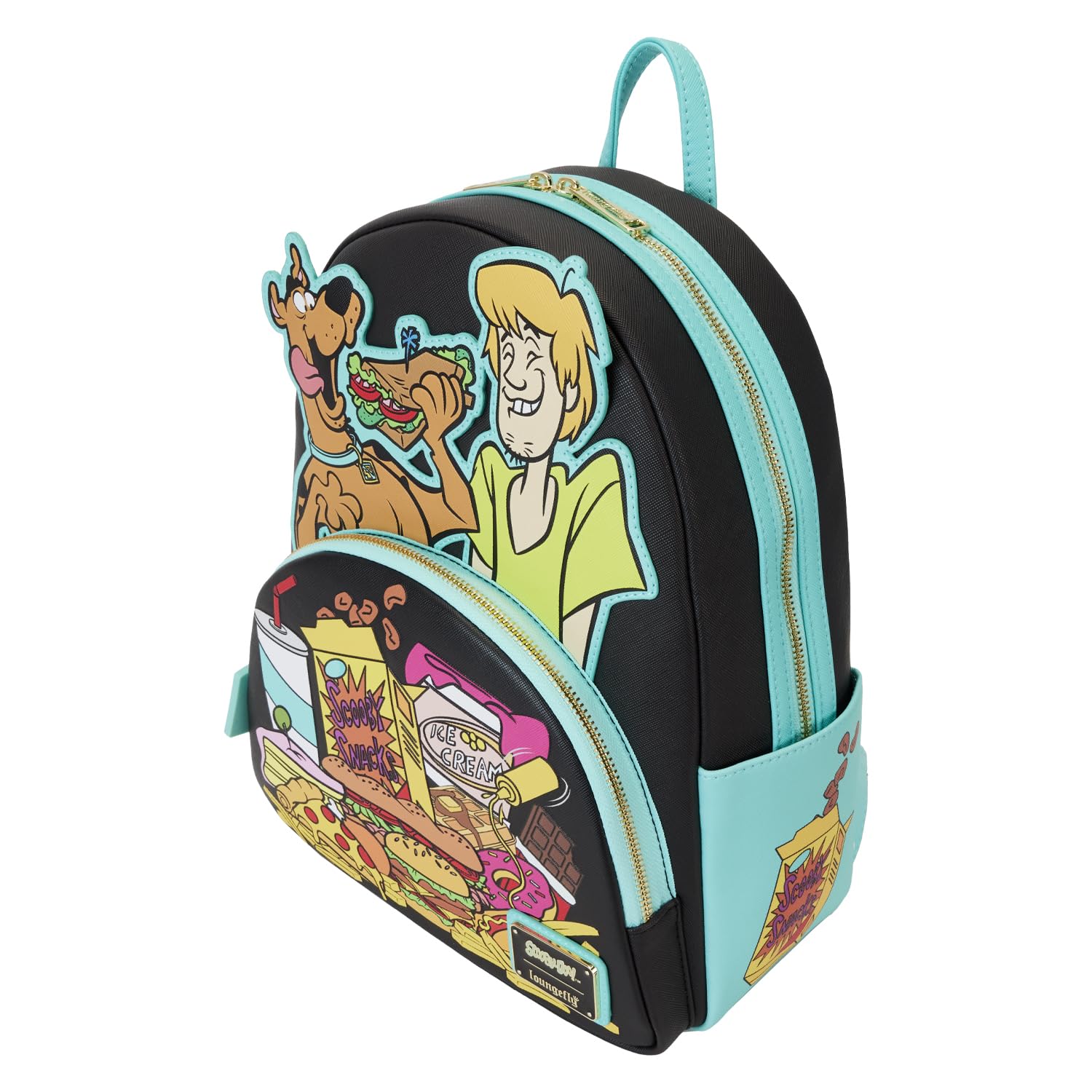 Amazon.com | Loungefly WB Scooby DOO Munchies MINI Backpack  display picture 2