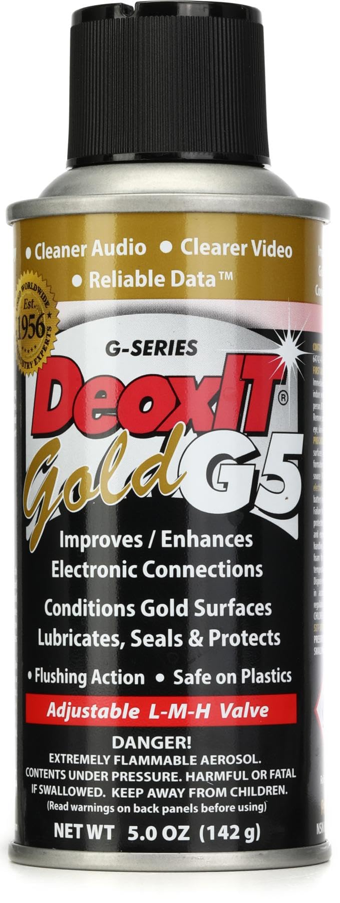 G5S-6 CAIG 5 Ounce DeoxIT GOLD Contact Enhancer Spray
