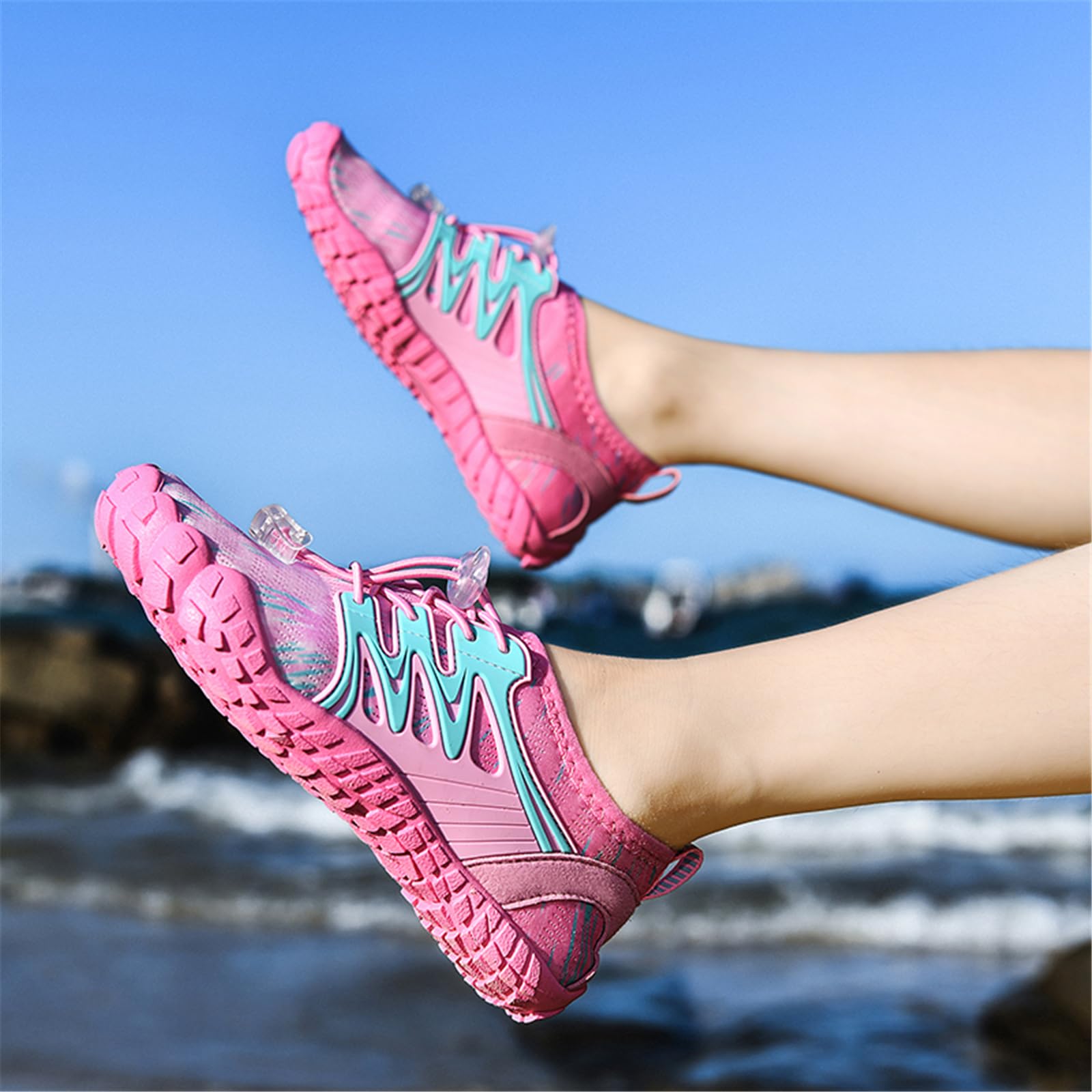 Scarpe da spiaggia per bambini, a piedi nudi, per bambini, ad asciugatura rapida, unisex, per ragazzi e ragazze