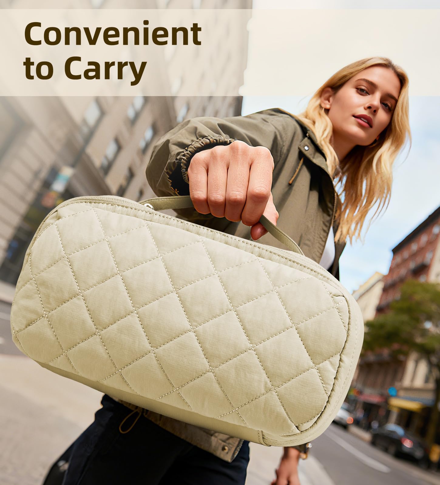 TiMOVO Bolsa Acolchada Portátil Compatible con Switch 2,Albaricoque