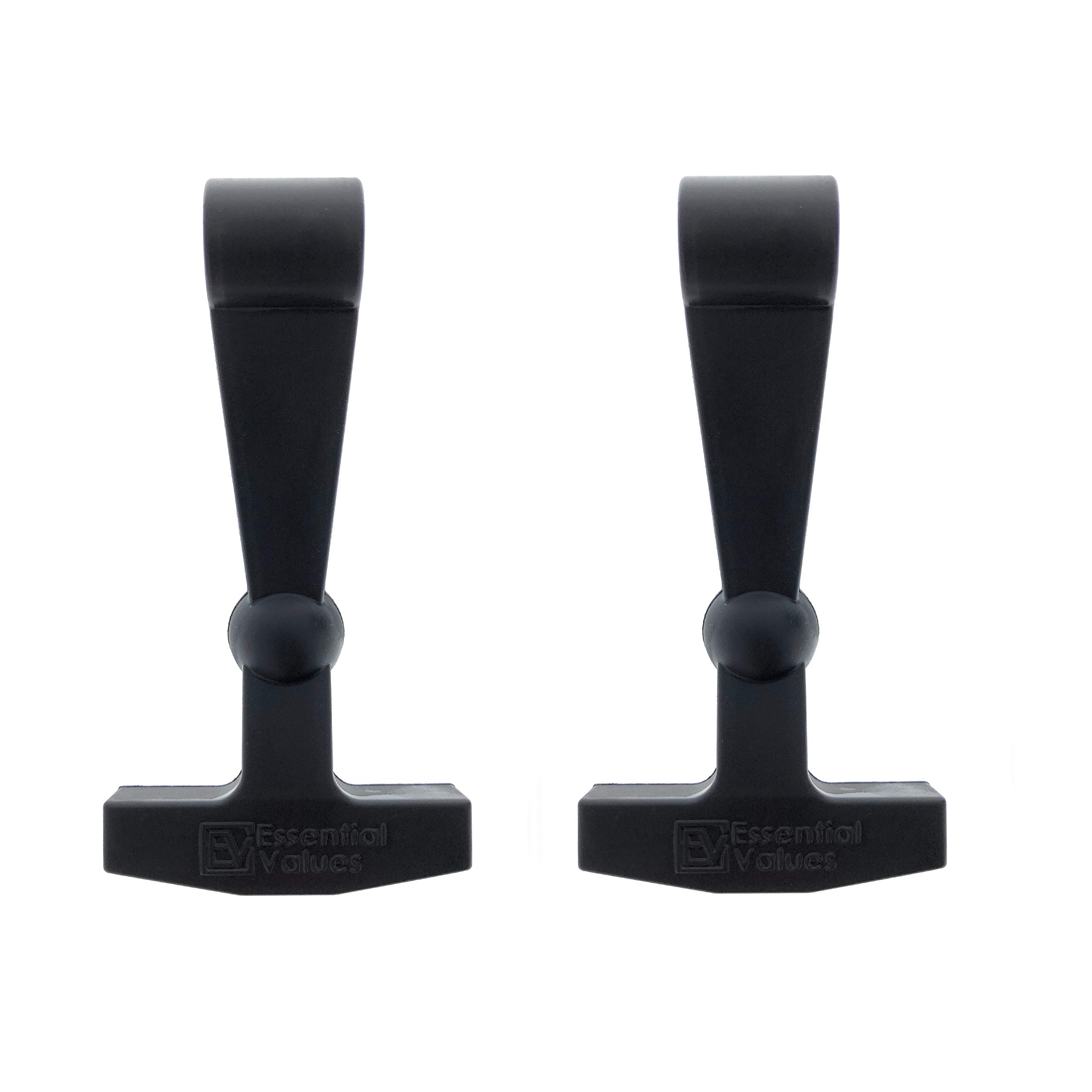 Essential Values Compatible Yeti Cooler Latches - Aftermarket Yeti Latches Replacement - Works with RTIC Models Too - Rubber Cooler Latch Upgrade