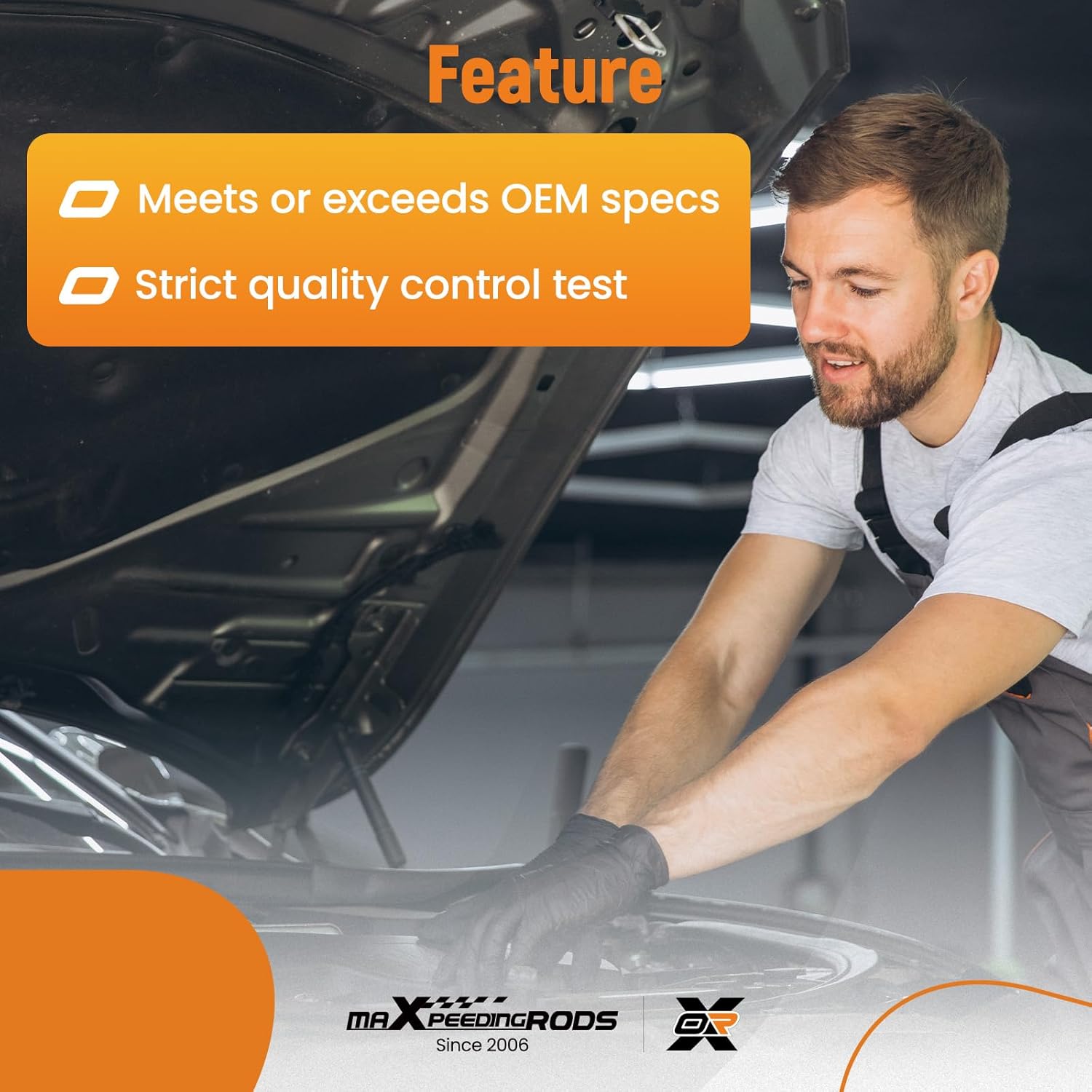 maXpeedingrods 6.0 Turbo Rebuild Kit 7593610010 for 2003-2007 Ford F250 F350 F450 F550, 6.0 Powerstroke Turbo Rebuild Kit Turbocharger 360°Thrust, 7432500014