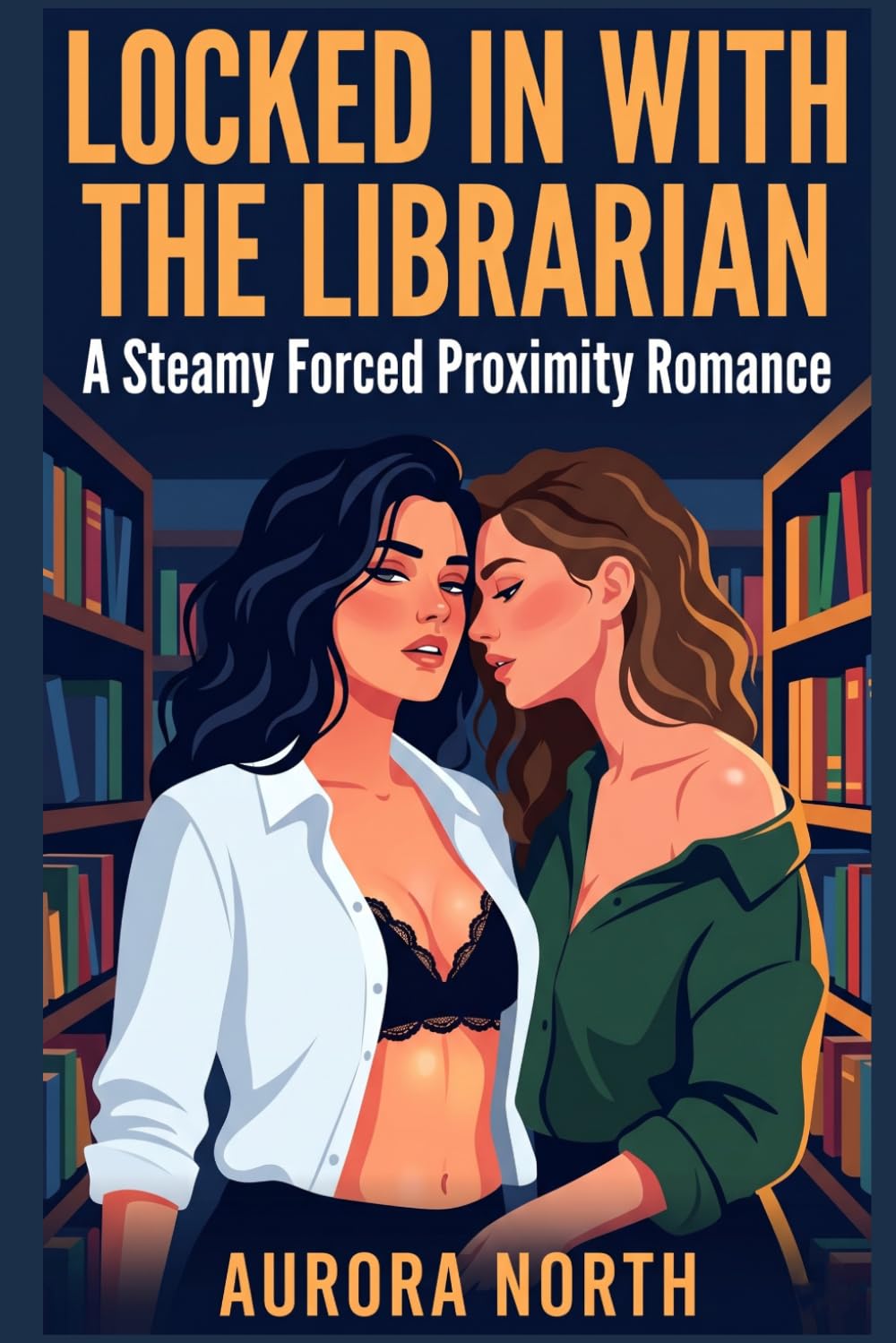 Locked In with the Librarian: A Steamy Forced Proximity Romance
