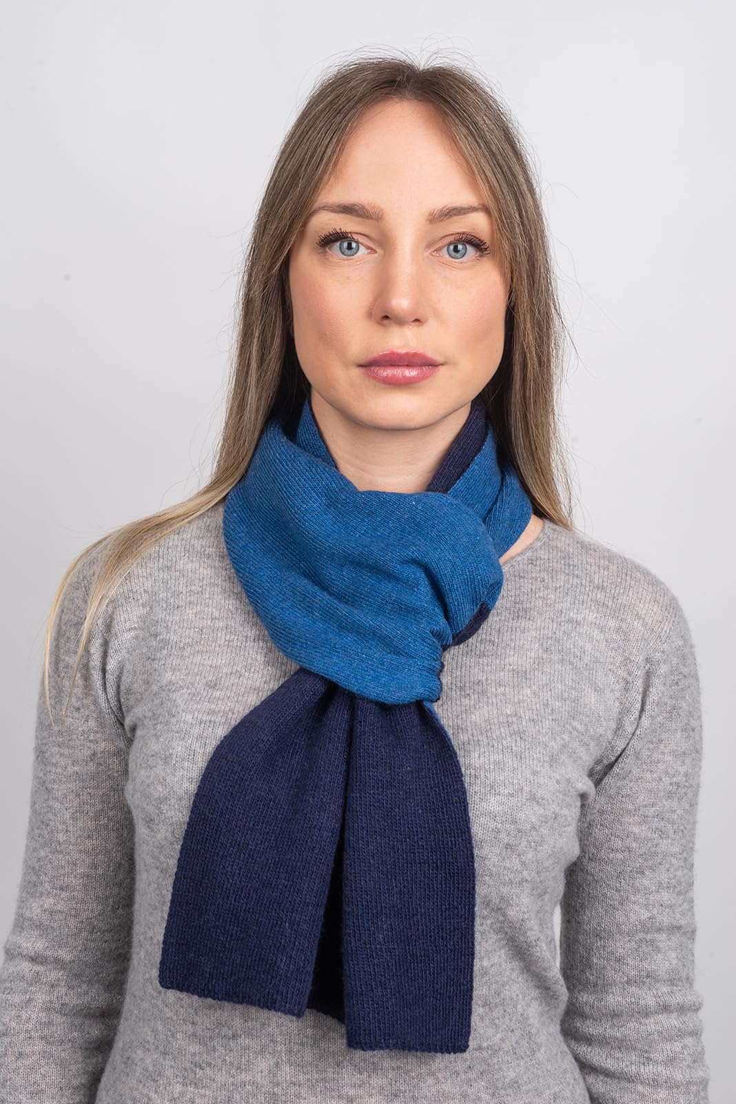 DALLE PIANE CASHMERE Scaldacollo Donna Misto Cashmere Lana | Scaldacollo caldo per autunno e inverno, comodo da indossare ogni giorno, un bel regalo per lei e per lui, Made in Italy