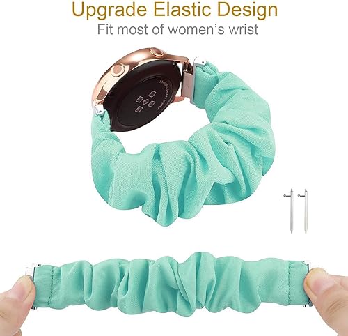 Miniatura 3 de Hijiawee Compatible con Amazfit GTS 4  GTS 4 MiniGTS 3 GTS 2e bandas, 0.787 pulgadas (0.787 in), correas elásticas femeninas de repuesto para