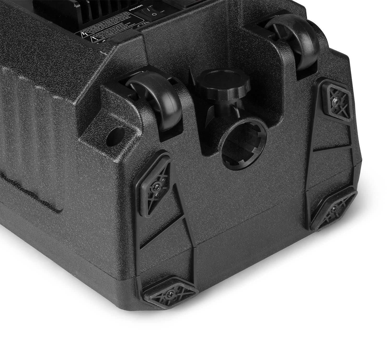 VONYX VSA10BT Enceinte Active 500W Amplifiée avec Bluetooth et MP3, Lecteur Multimédia, Port USB, Affichage LCD, Amplificateur Intégré, Bluetooth, Télécommande Incluse
