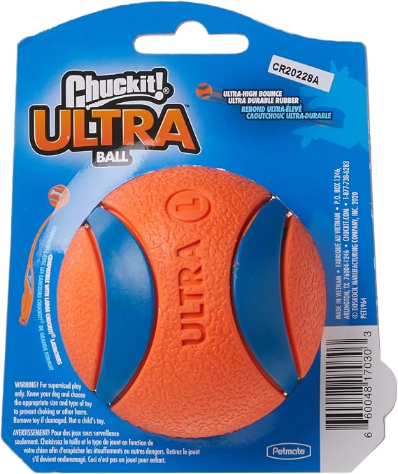 Chuckit 3 Pack of Ultra Balls, Large