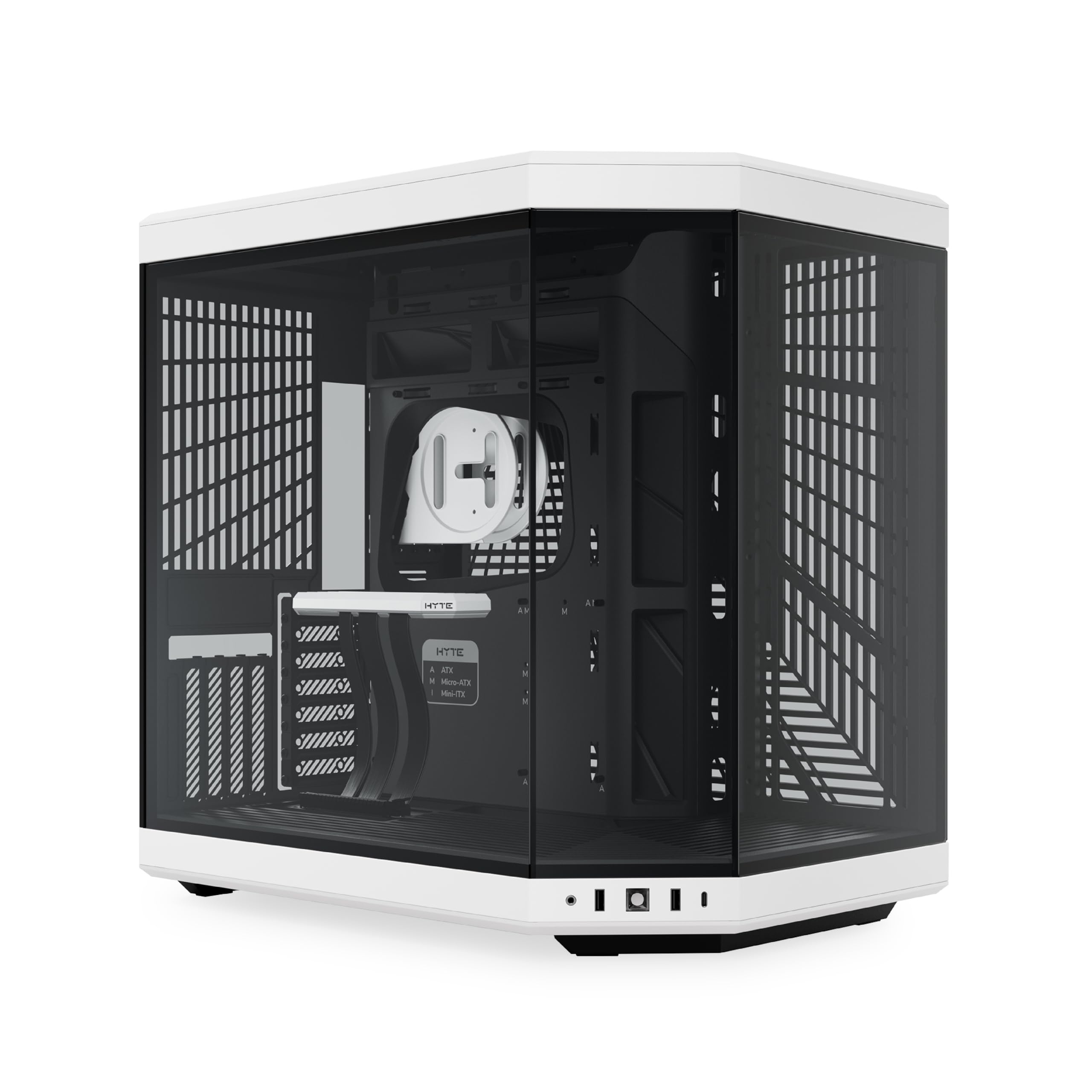 Amazon.co.jp: Hyte Y70 モダン 美的 ゲーム用 PC ケース - パノラマ