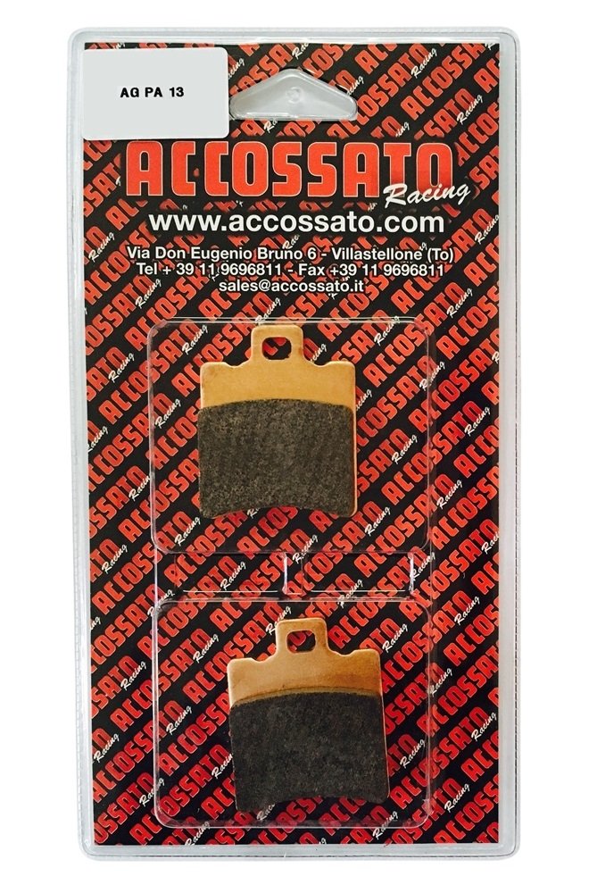 Accossato Pastiglia freno AGPA13ST, GILERA > ICE 50, 50 (2002)