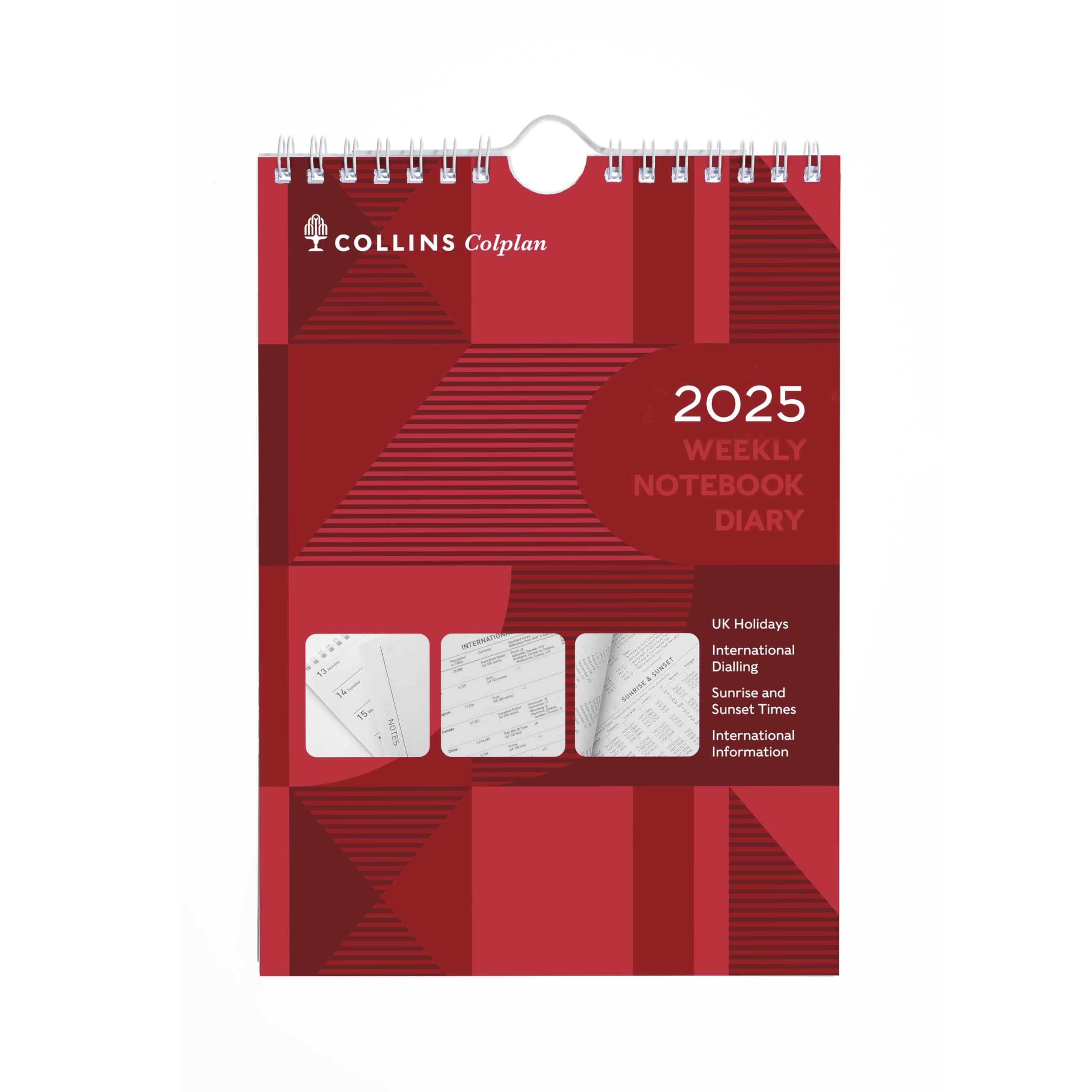 Collins - Colplan 2026 12 Month Calendar Year Planner Week-To