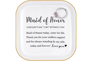 Bridesmaid Gifts Ring Dish: Sister for Life, Wedding Keepsake