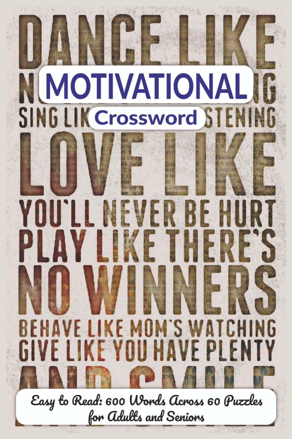 Motivational Crossword: Creative Thinking (Calm and Inspired Series)