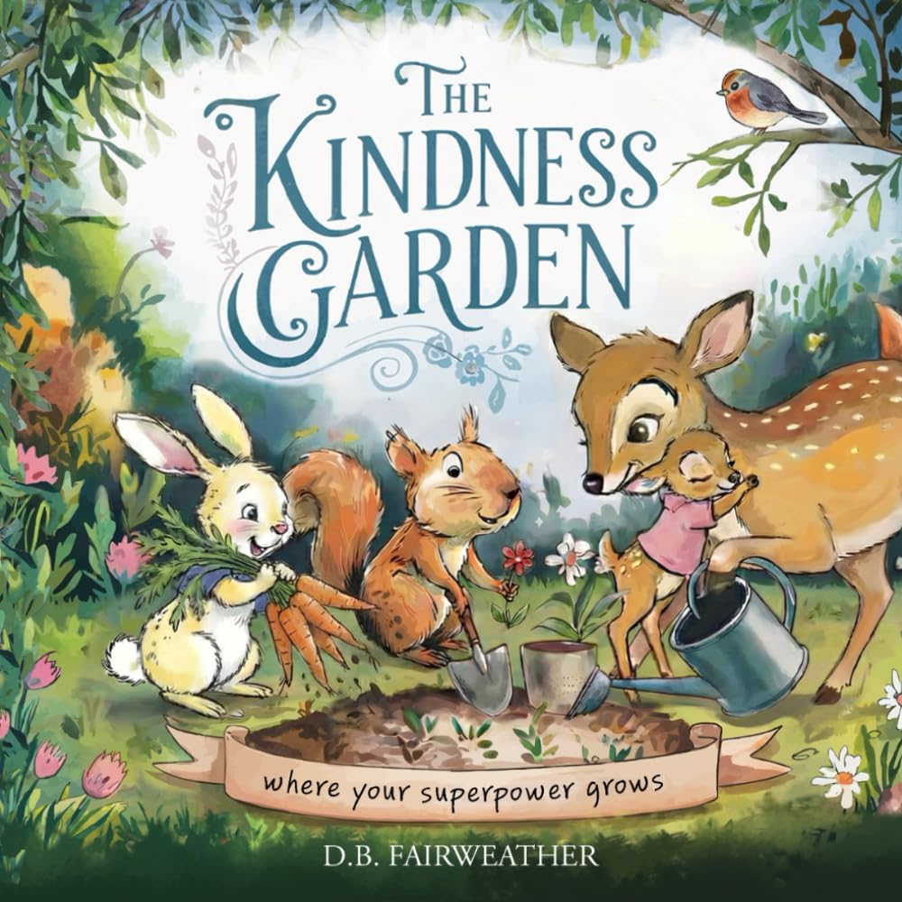 The Kindness Garden: Where Your Superpower Grows: A Full-Color Illustrated Storybook with Bonus Parent Guides to Help Children Ages 3-6 Build Kindness & Empathy