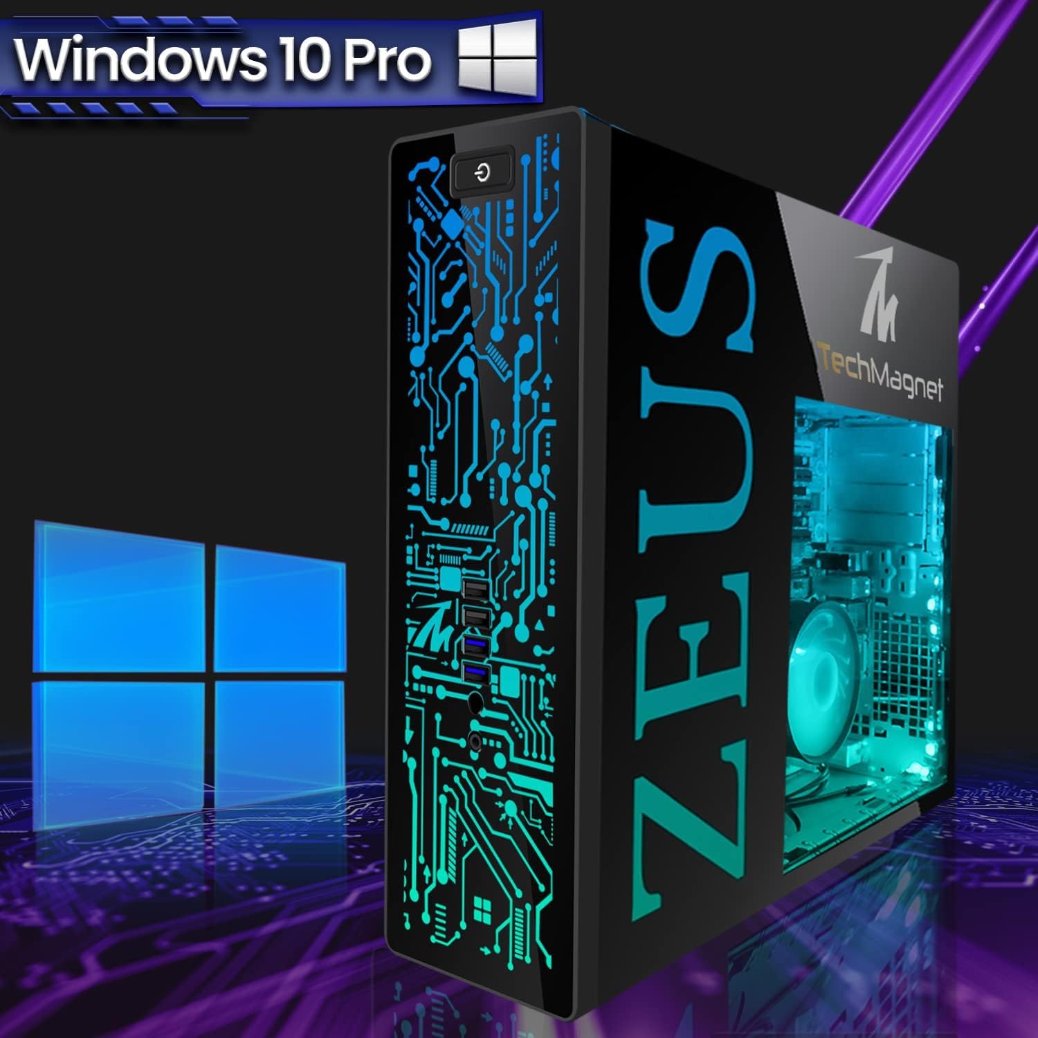Amazon.com: TechMagnet Gaming Desktop PC, Intel i5 6th Gen, Zeus
