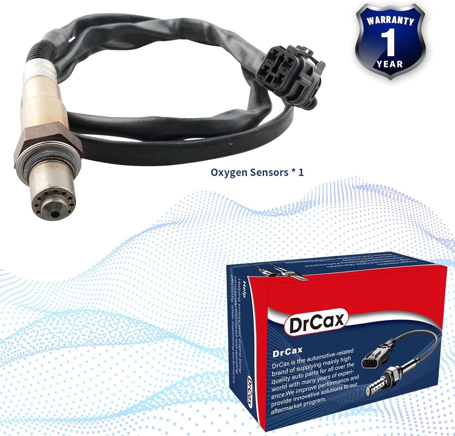 234-4958 Oxygen O2 Sensor Downstream Heated Air Fuel Ratio Compatible with Kia Forte Forte5 Forte Koup 2014-2016 Soul 2014-2016 L4 2.0L Replace 39210-2E510 39210-2E900