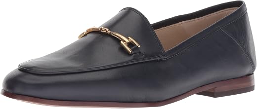Sam Edelman Women's Loraine Loafer, Baltic Navy Leather, 8 W US
