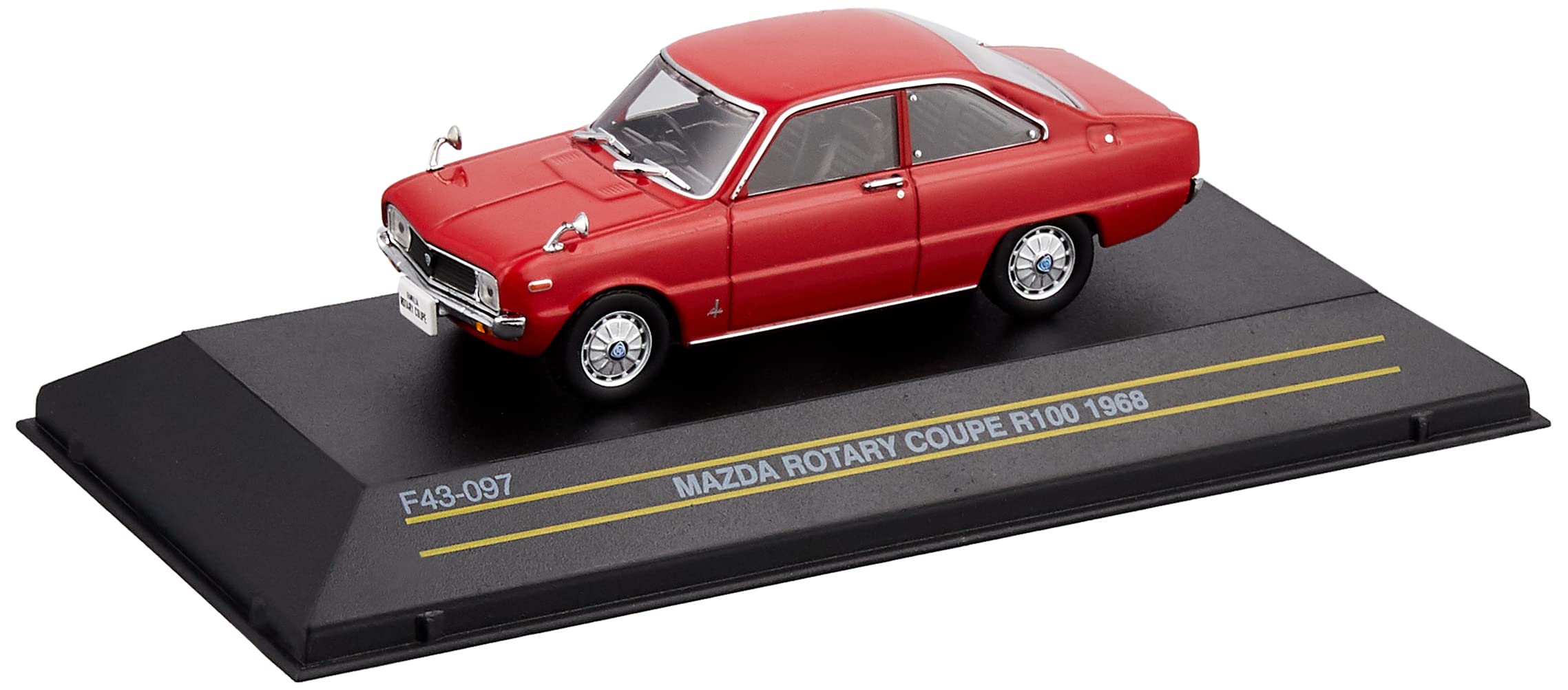 FIRST: 43 1/43 Mazda rotary coupe R100 Familia 1968 Red : Amazon 
