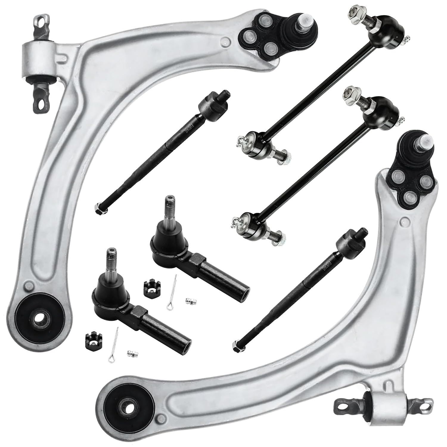 Detroit Axle - 8pc Front End Suspension Kit for Chevrolet HHR Cobalt 2