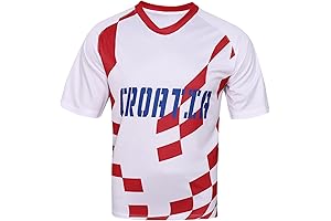 Newest Croatian Soccer Team 2023 Jersey - Home & Away Kits