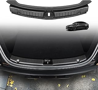 BestEvMod Protector de parachoques trasero y umbral del maletero del modelo Y de Tesla 2026, compatible con Tesla Model Y Juniper 2026 Refresh