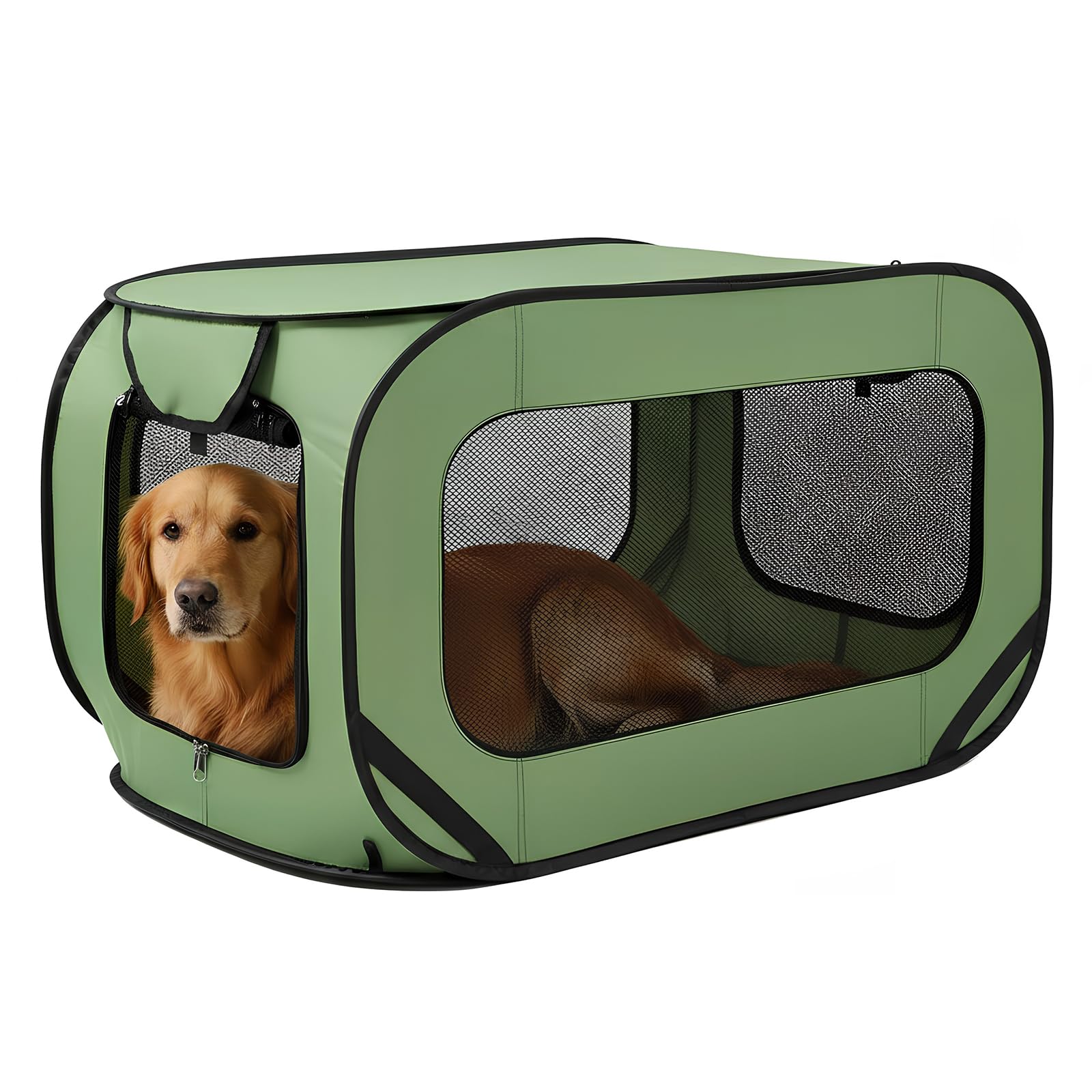 94*53*53cm Hundetransportbox Faltbar Pop-Up-Transportbox Hun