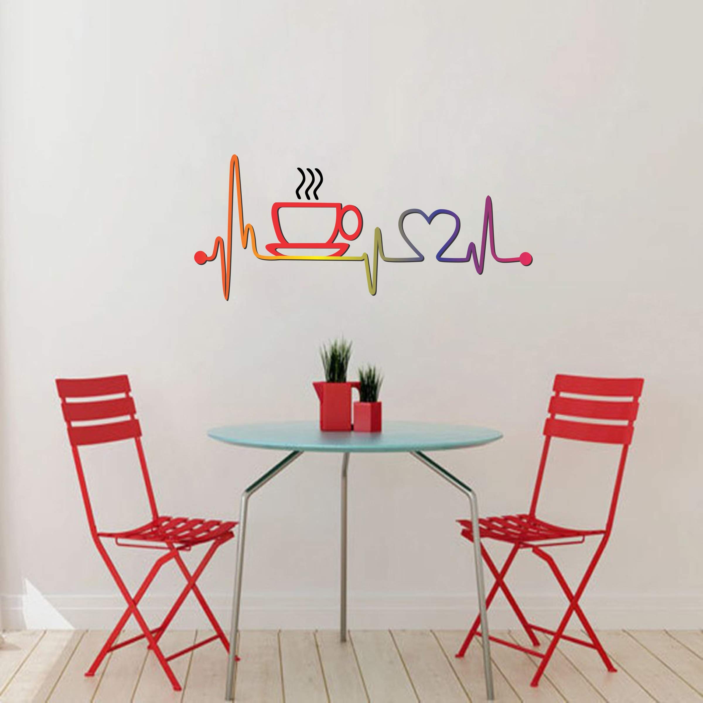 Sticker Hub Wall Sticker for Cafe, Restaurants and Kitchens (PVC Vinyl, 40X91 cm) (B08S2Z5SR3) Amazon Price History, Amazon Price Tracker