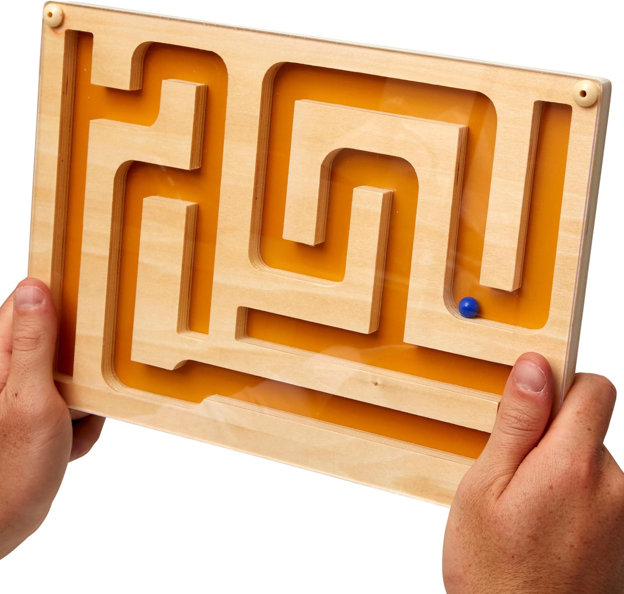 Marble Maze Track Game - Alzheimer's and Dementia Games & Activities for Elderly/Seniors, Improving Skills & Coordination